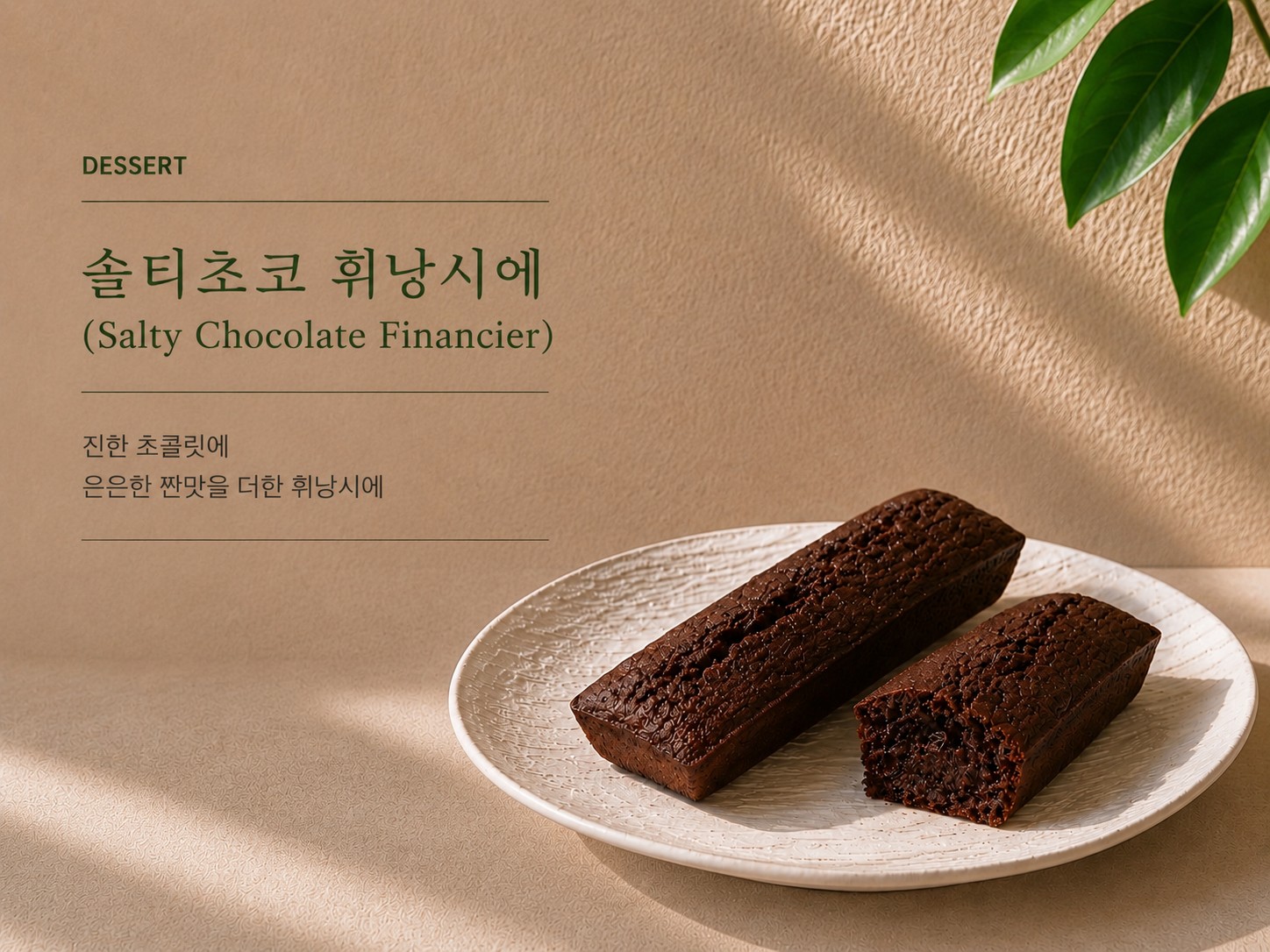 솔티초코 휘낭시에